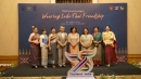 เมื่อ 29 มิ.ย.65  ผชท.ทร.ไทย/นิวเดลี และภริยา พร้อมด้วย ผชท.ทอ.ไทย/นิวเดลี และภริยา  ได้เข้าร่วมงาน “บอกเล่าเรื่องราวความสัมพันธ์อินเดีย-ไทยผ่านมรดกเส้นใยในผืนผ้า” 75th Anniversary : Weaving Indo-Thai Friendship